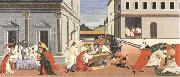 Sandro Botticelli Three miracles of St Zanobius,reviving the dead china oil painting artist